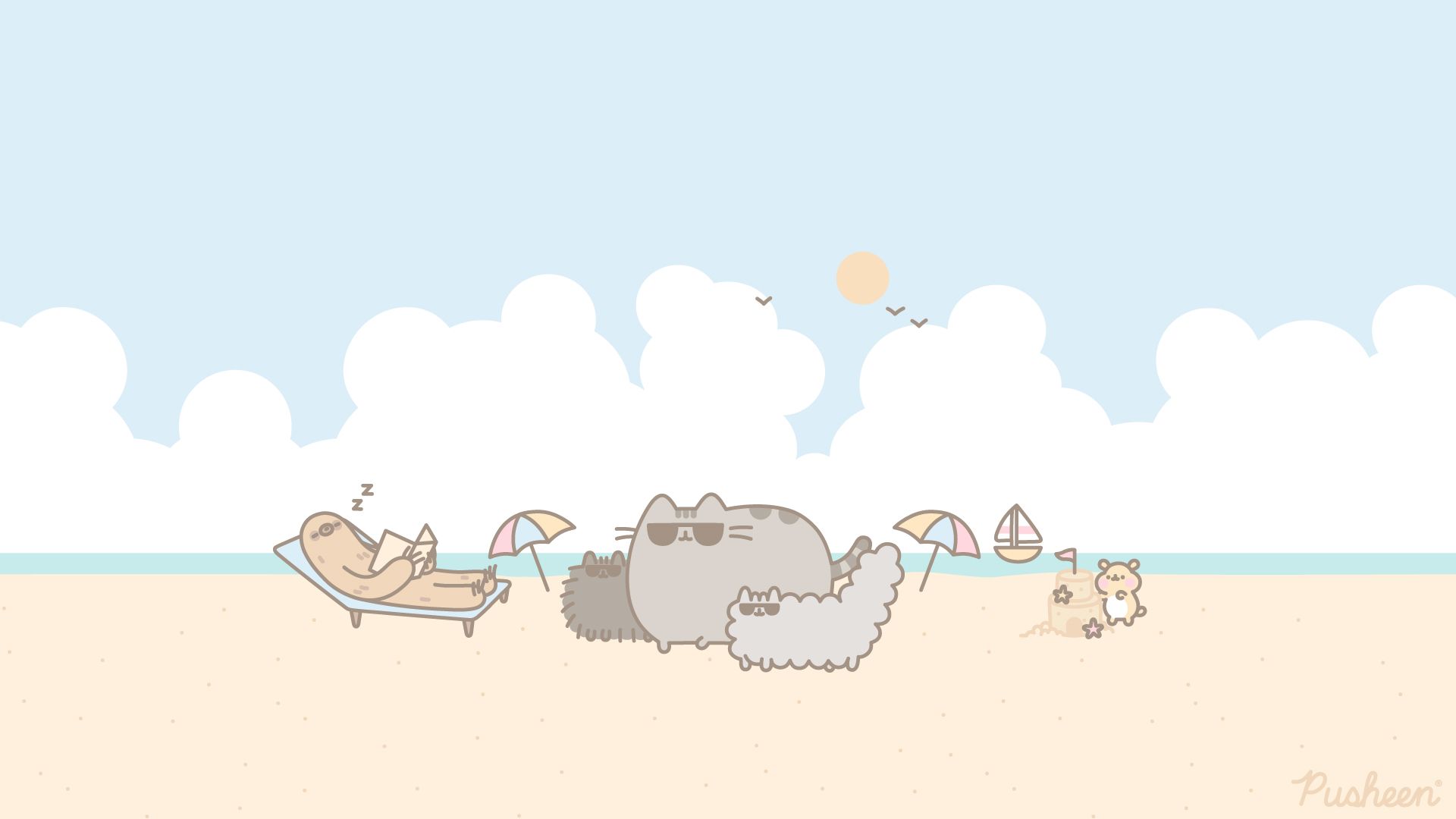 Pusheen Desktop Wallpapers