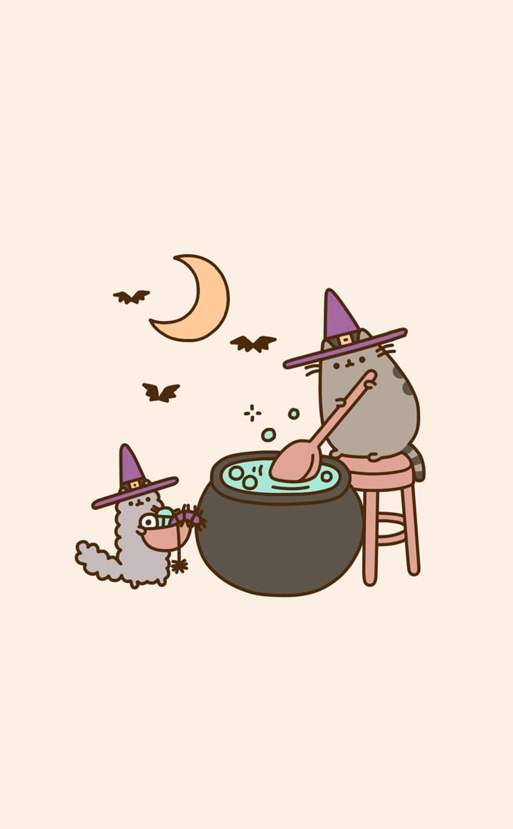 Pusheen Halloween Wallpapers