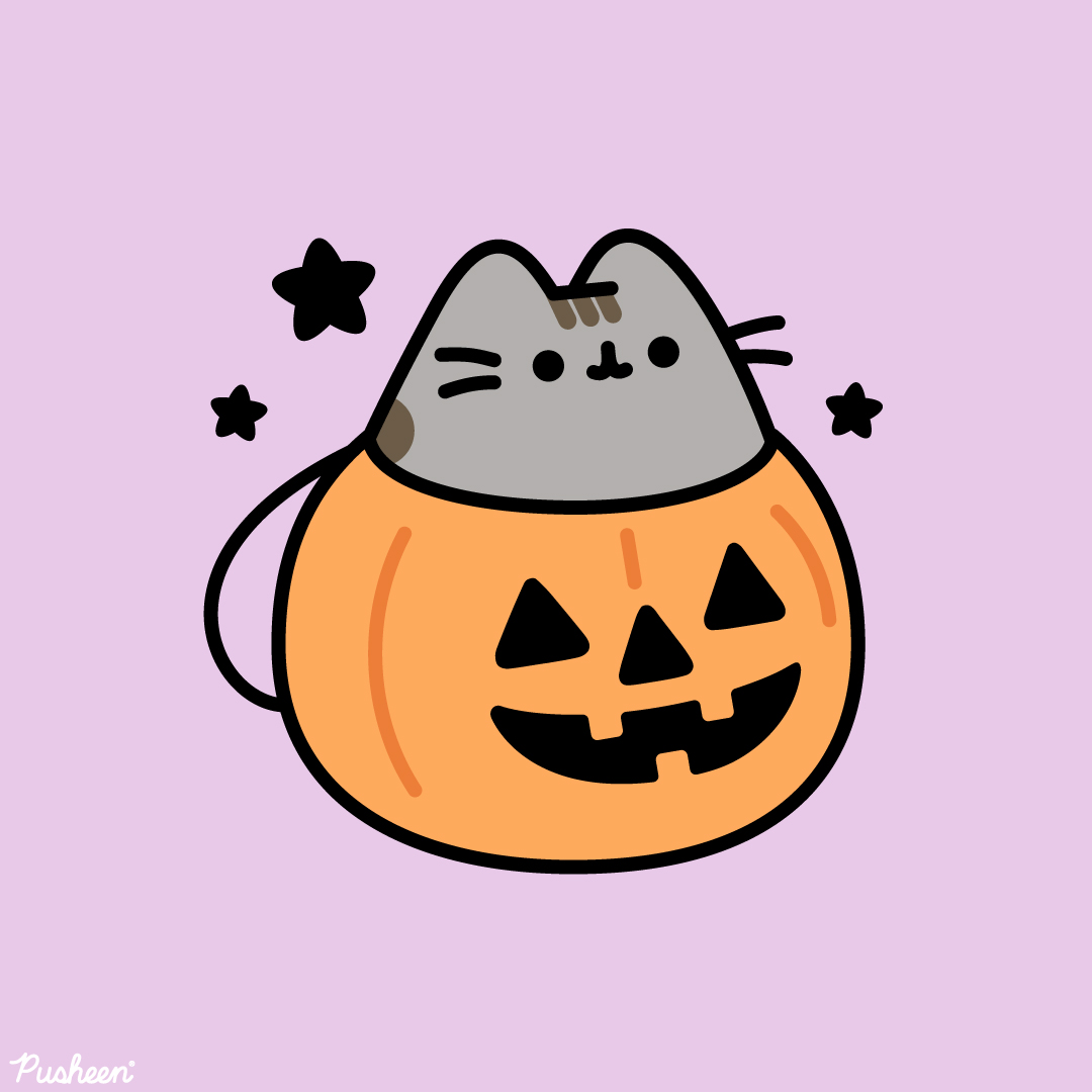 Pusheen Halloween Wallpapers