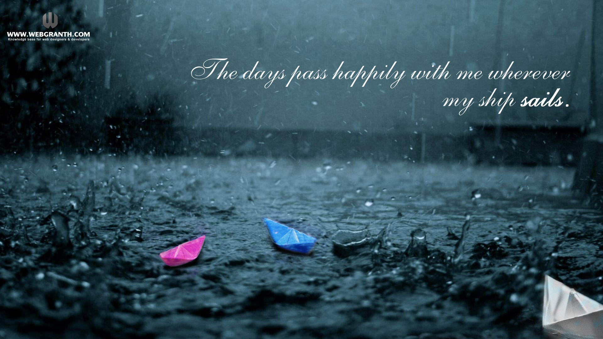 Quote About Rainy Day Wallpapers