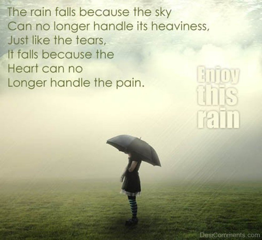 Quote About Rainy Day Wallpapers