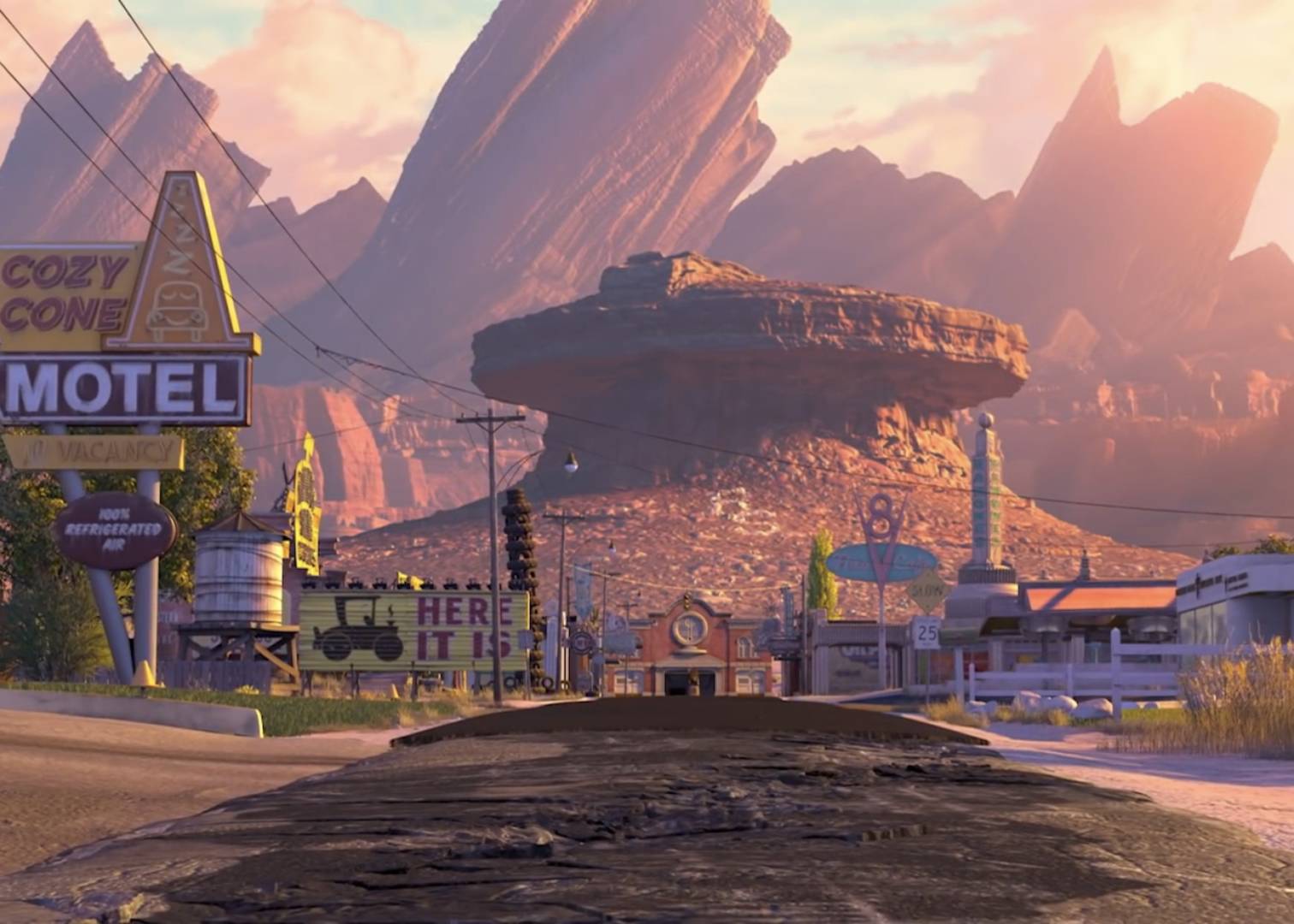 Radiator Springs Wallpapers