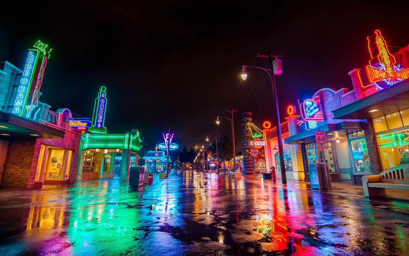 Radiator Springs Wallpapers