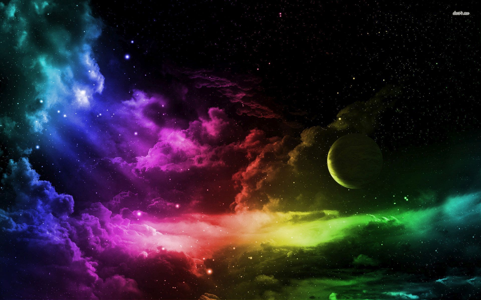 Rainbow Space Wallpapers