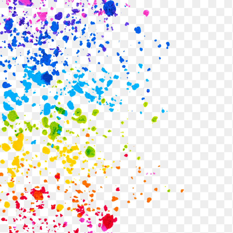 Rainbow Splatter Wallpapers