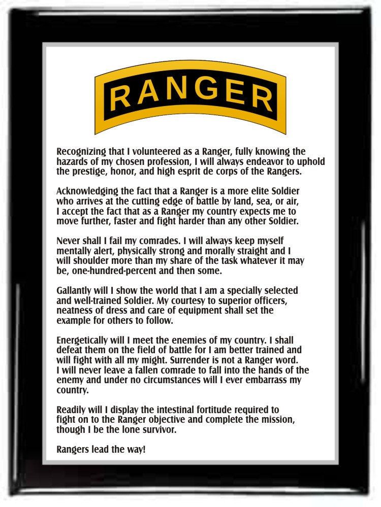 Ranger Creed Wallpapers