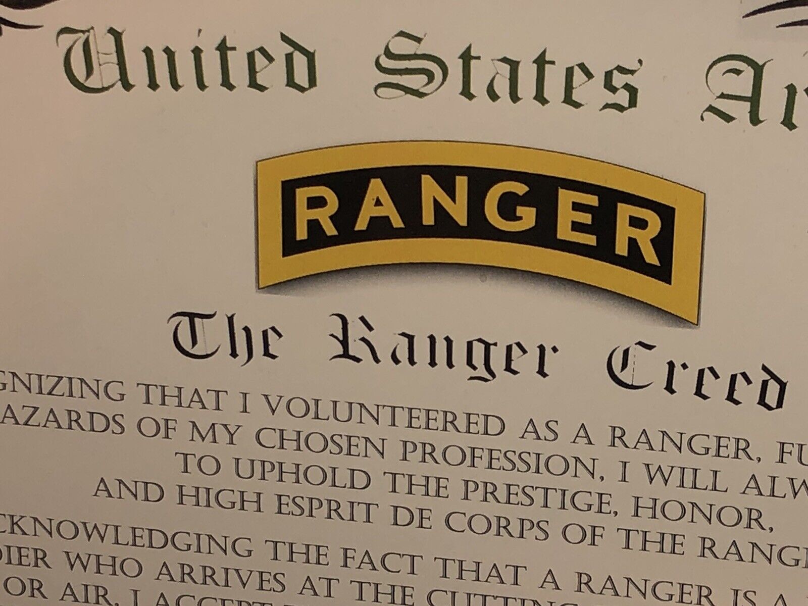 Ranger Creed Wallpapers
