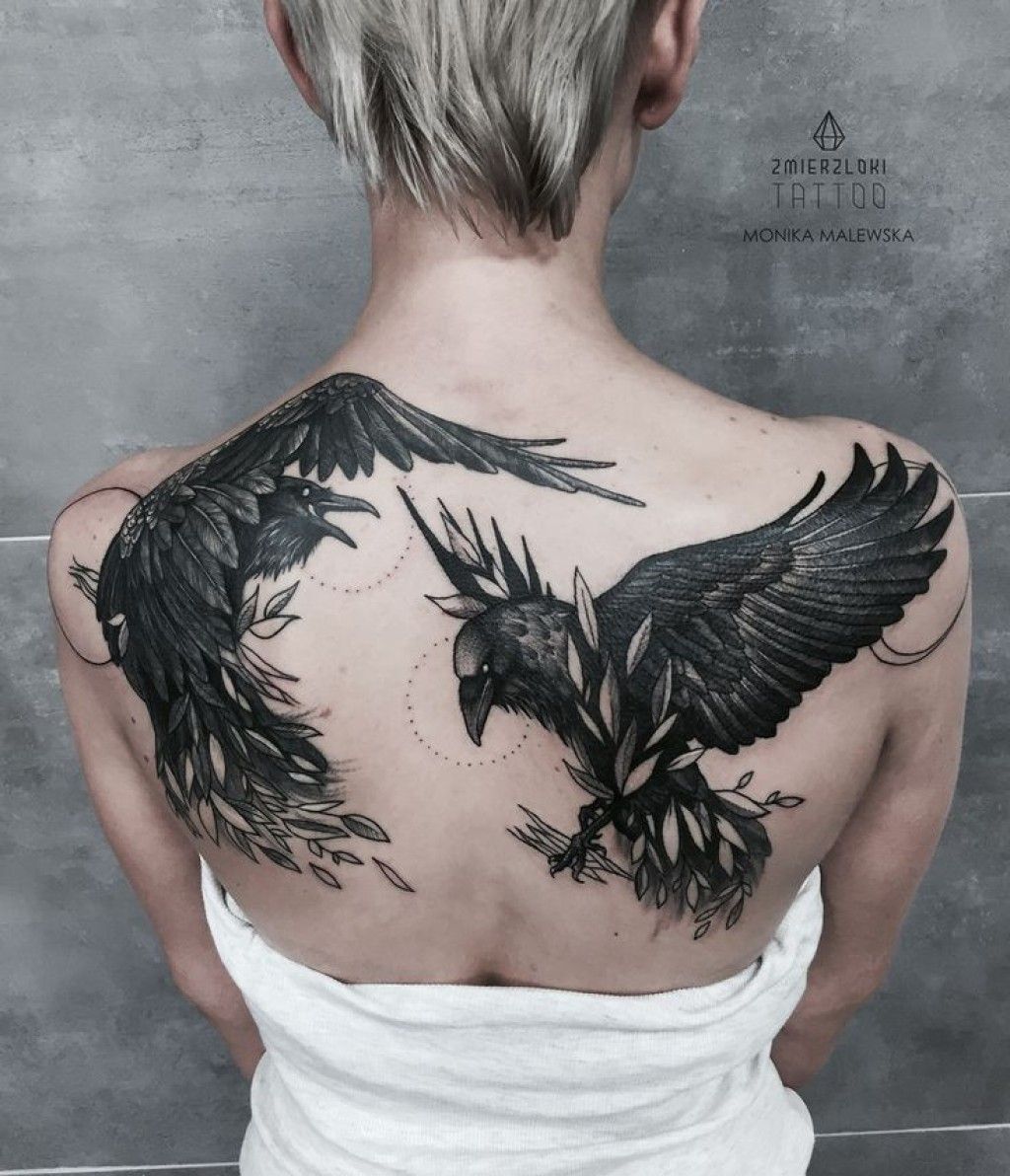 Raven And Rose Tattoo Wallpapers