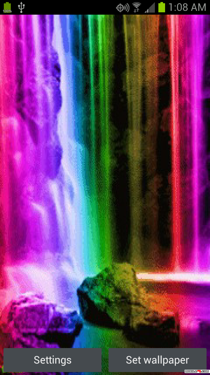 Real Rainbow Beautiful Waterfalls Wallpapers