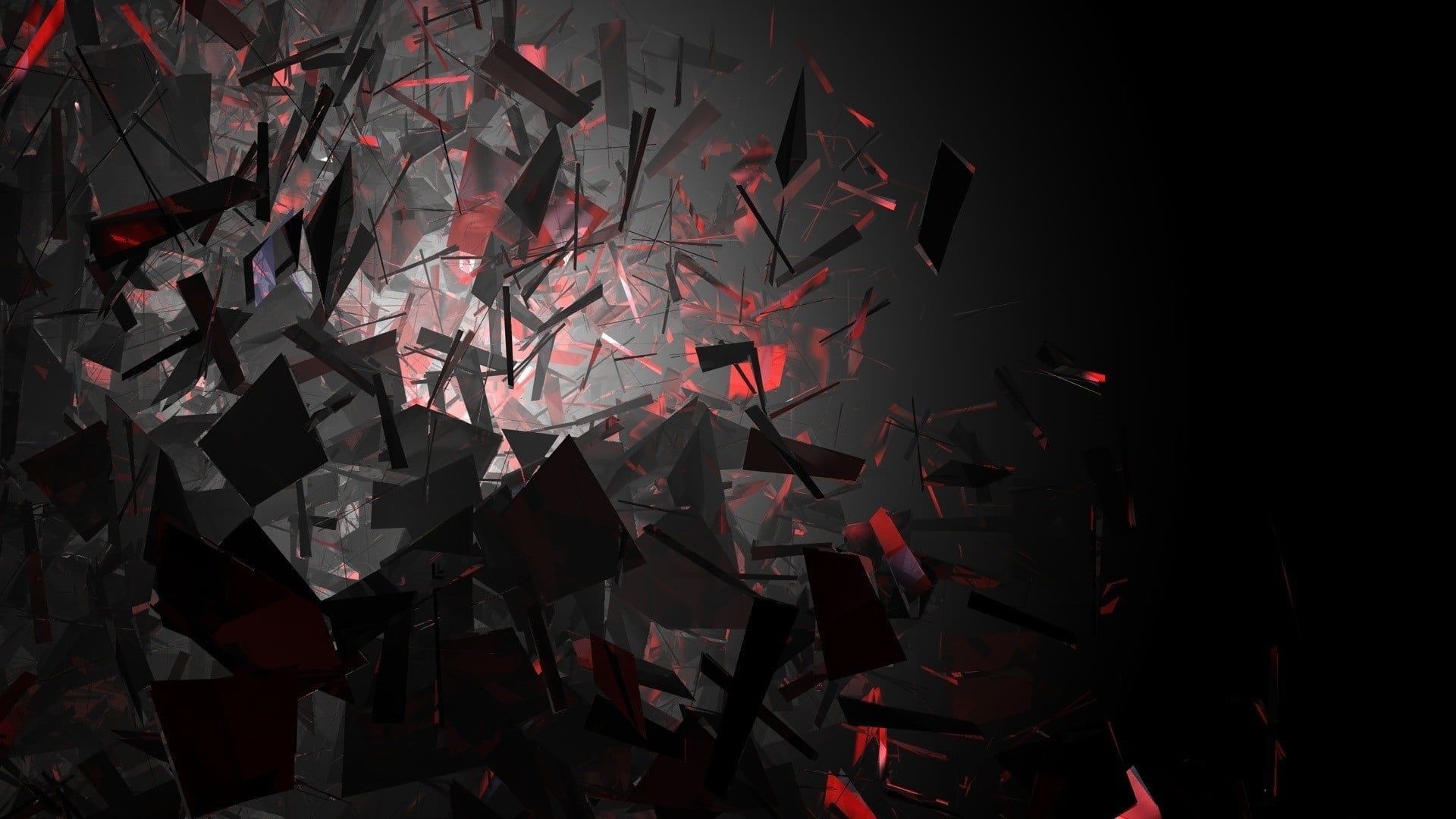 Red Abstract 1920X1080 Wallpapers