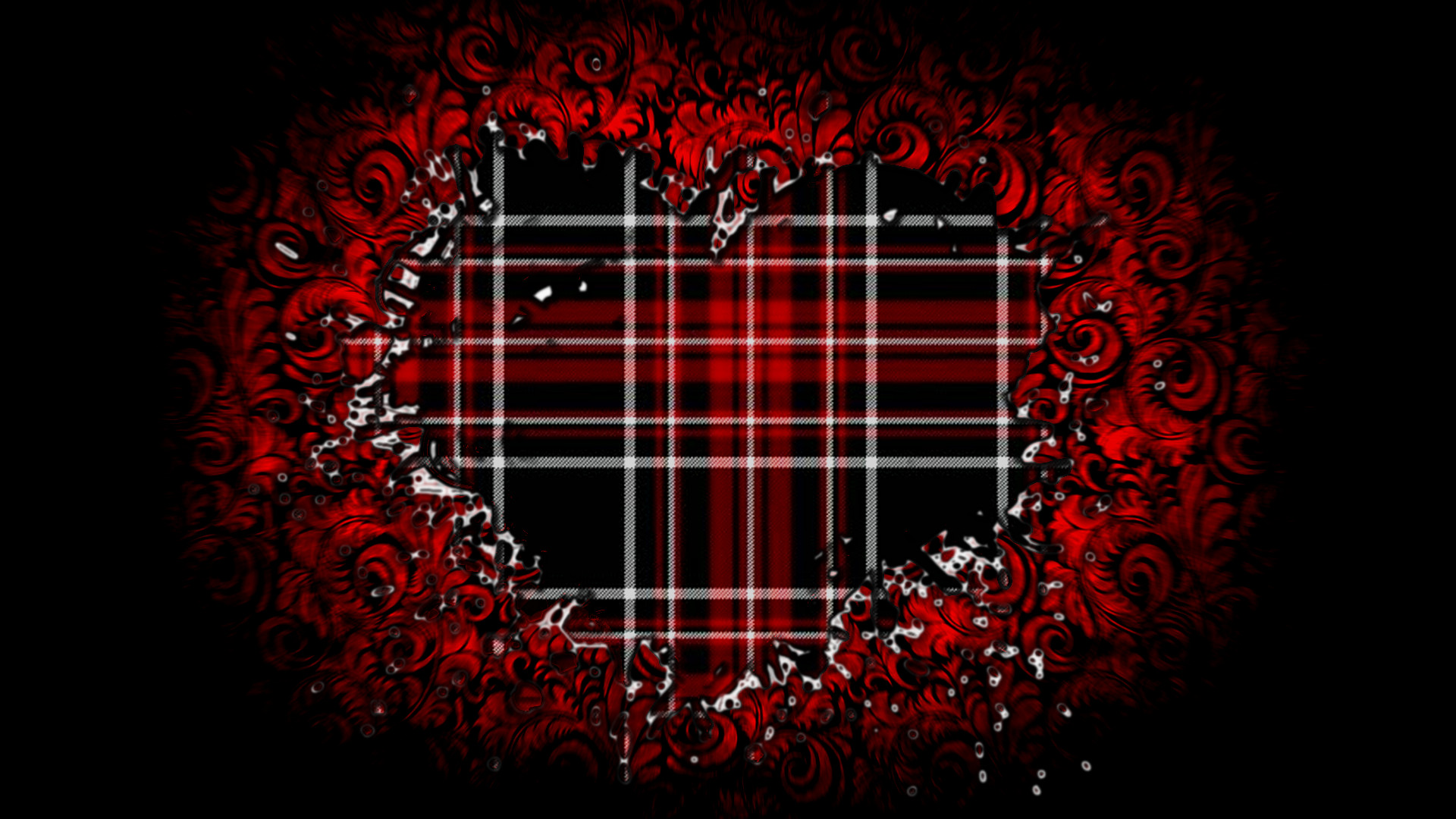 Red Plaid Wallpapers