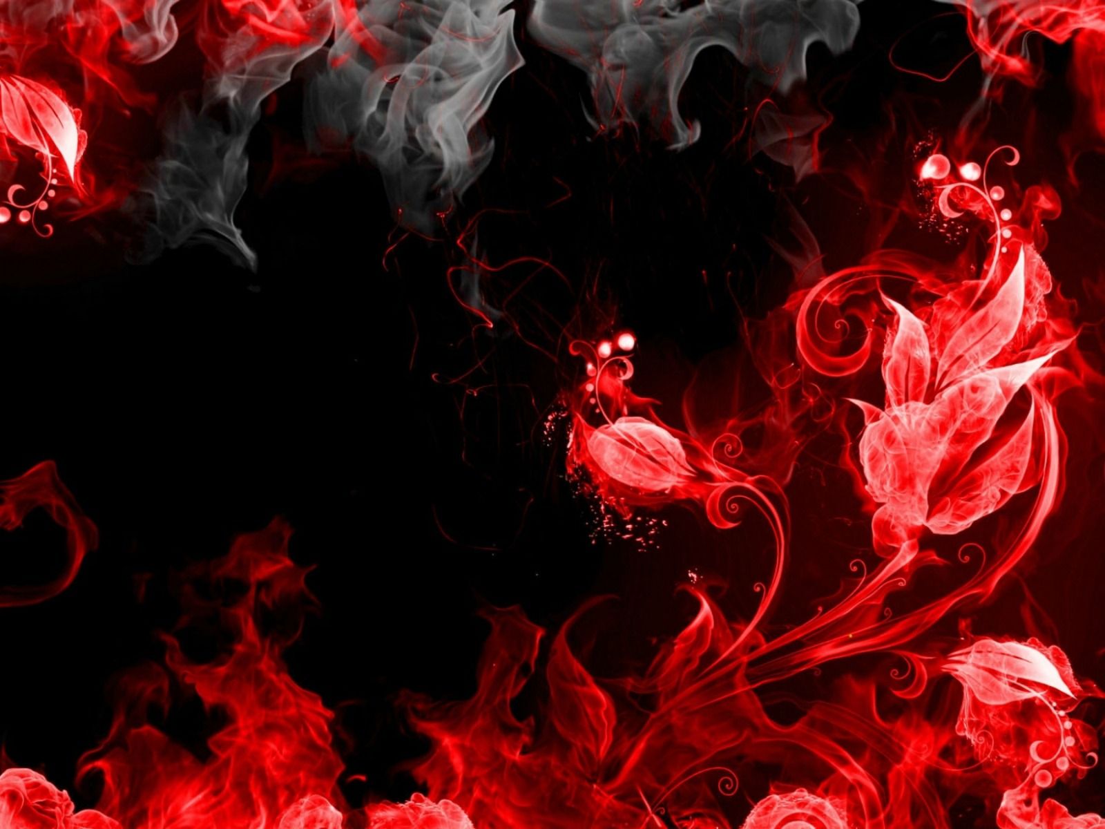 Red Smoke Hd Wallpapers