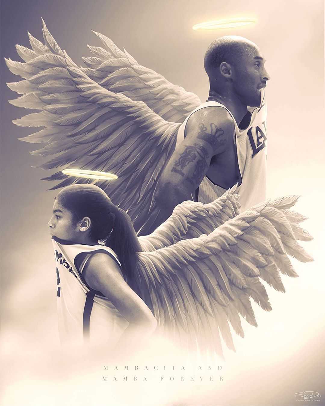 Rest In Peace Kobe And Gigi Wallpapers