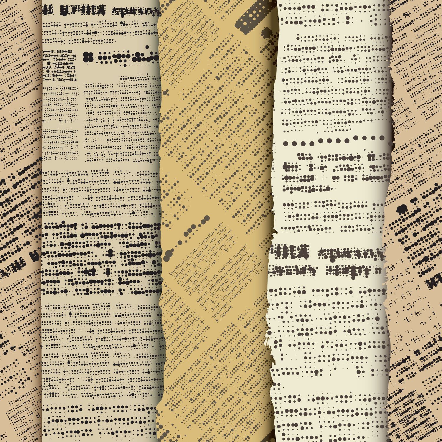 Retro Newspaper Aesthetic Wallpapers