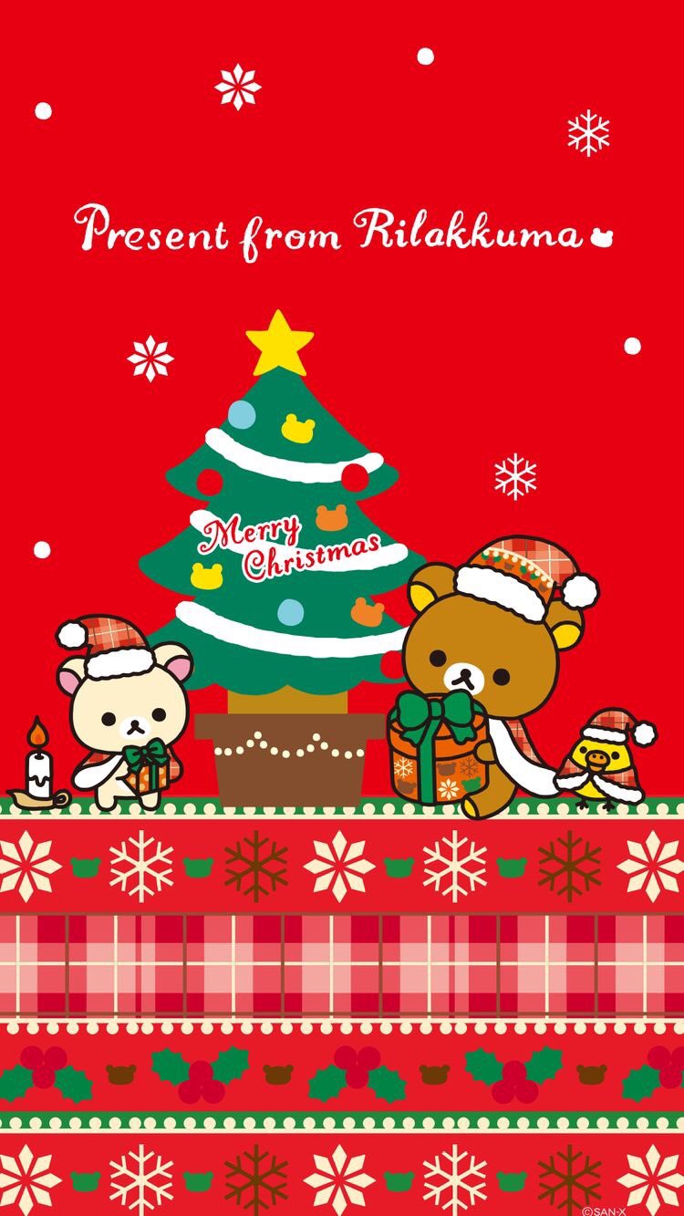 Rilakkuma Christmas Wallpapers