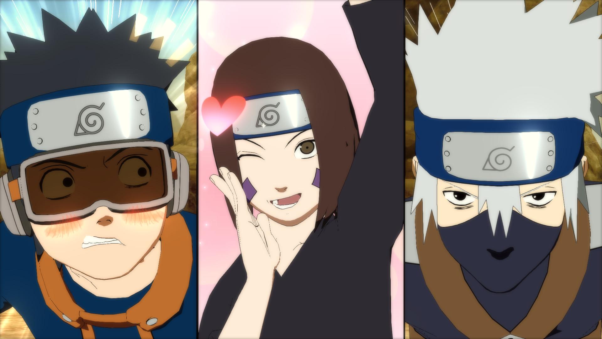 Rin Kakashi Obito Wallpapers