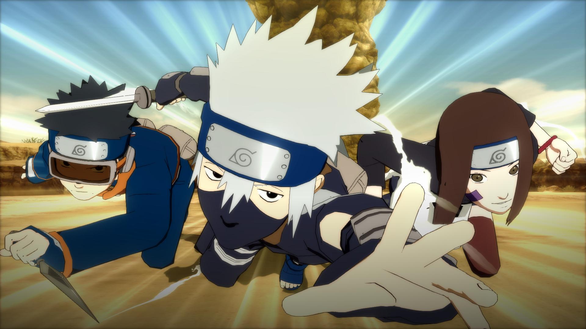 Rin Kakashi Obito Wallpapers