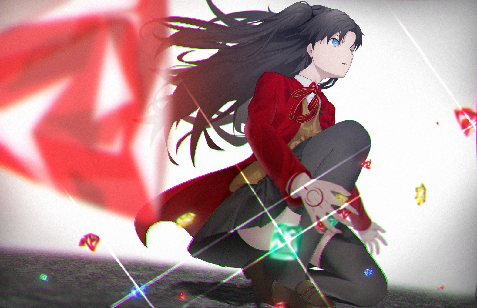 Rin Tohsaka Gif Wallpapers