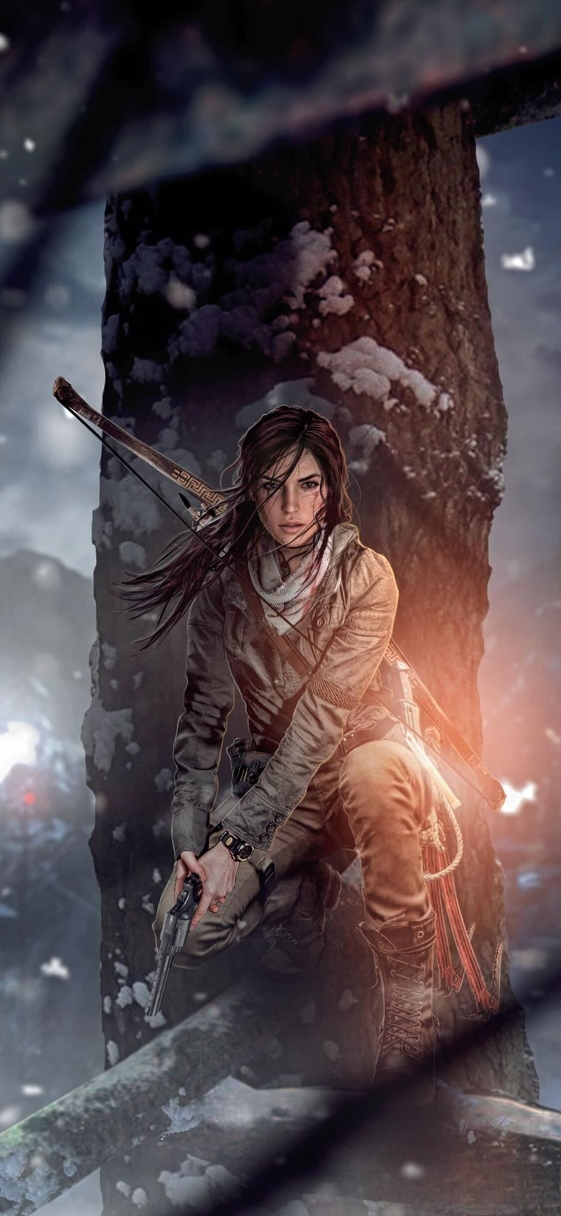 Rise Of The Tomb Raider Iphone Wallpapers