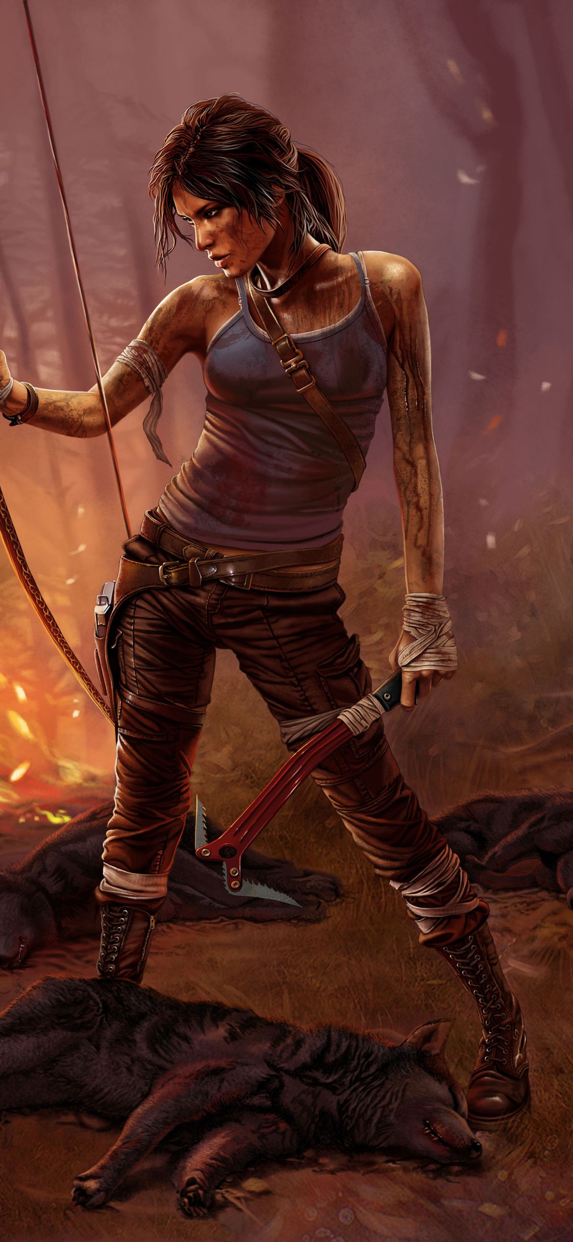 Rise Of The Tomb Raider Iphone Wallpapers