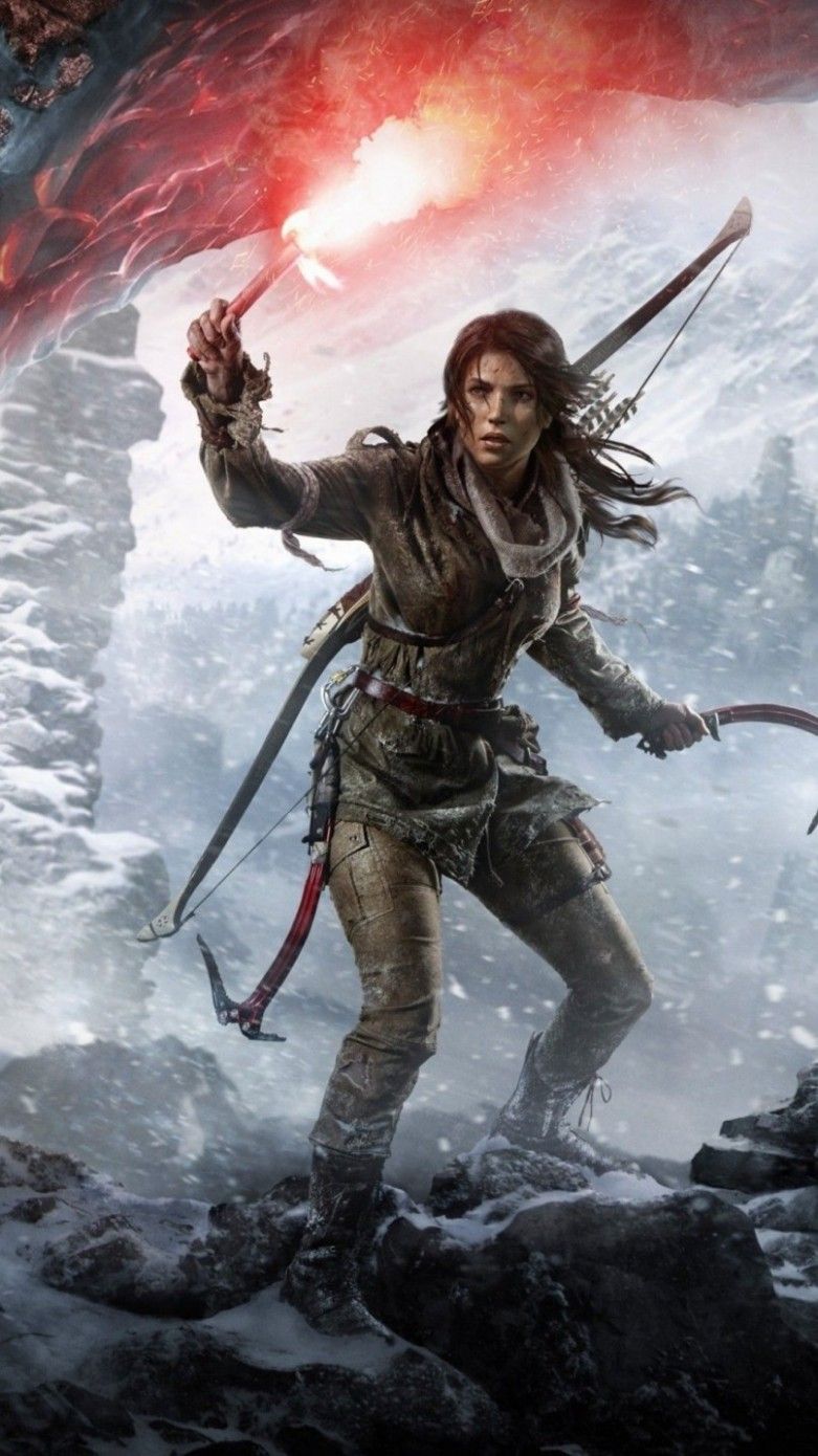 Rise Of The Tomb Raider Iphone Wallpapers