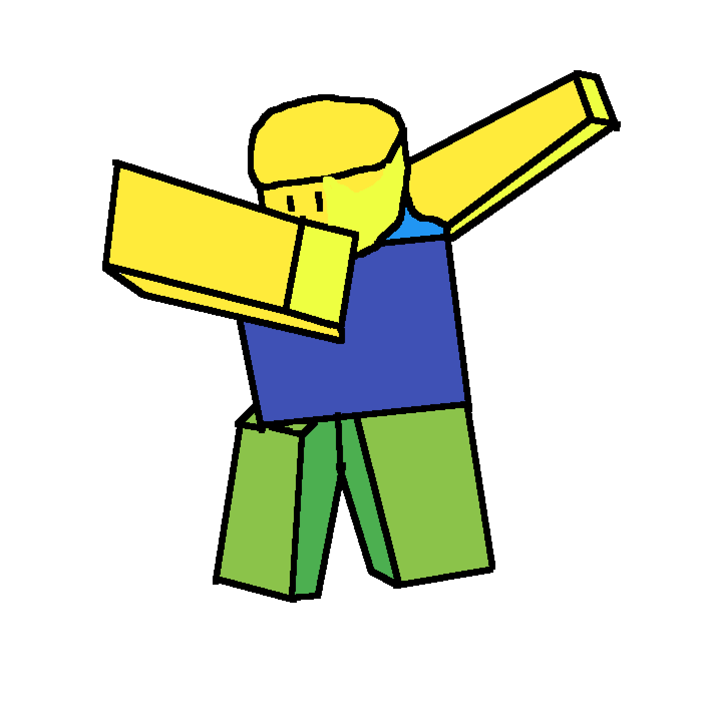 Roblox Character Dabbing Wallpapers