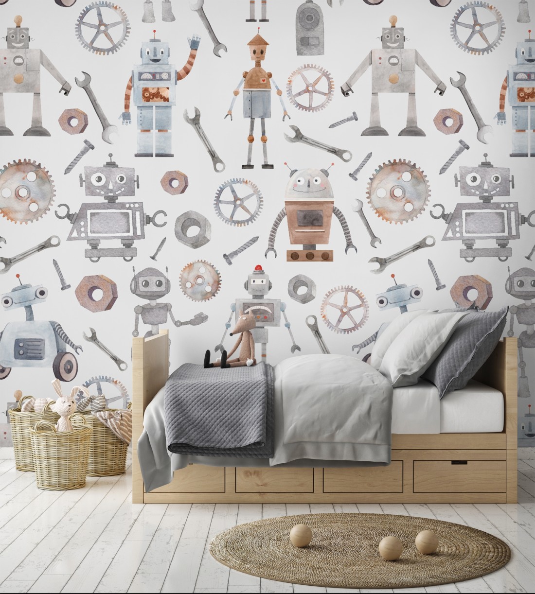 Robot Vintage Wallpapers