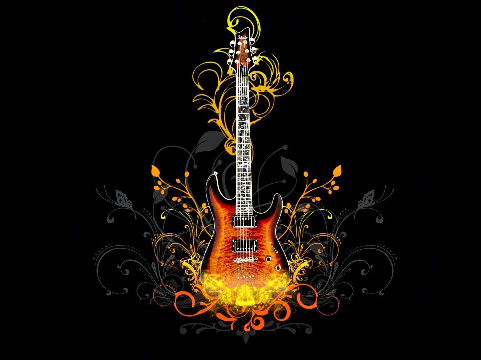 Rock Guitars Wallpapers