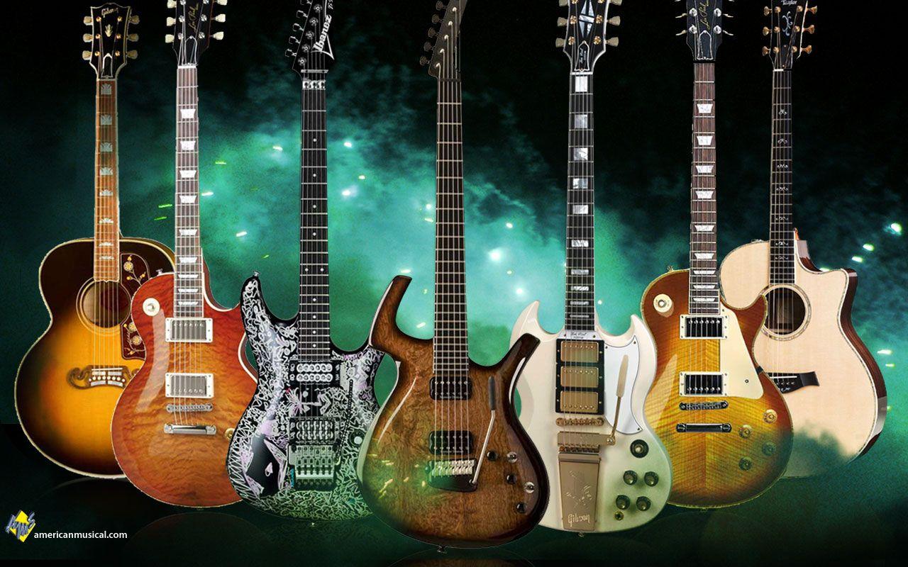 Rock Guitars Wallpapers