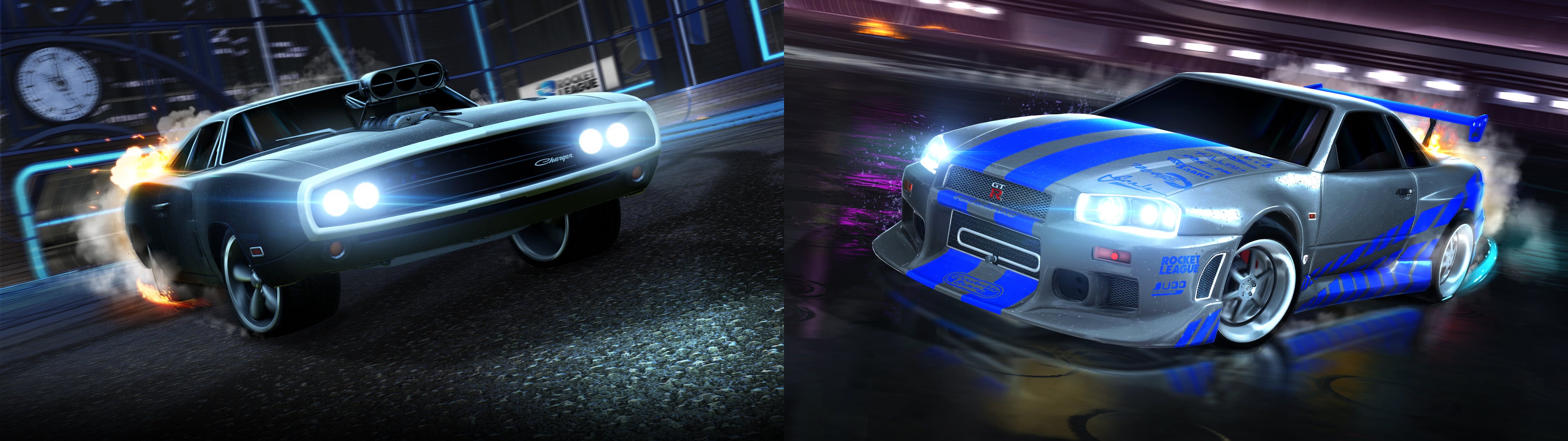 Rocket League Dual Monitor Wallpapers