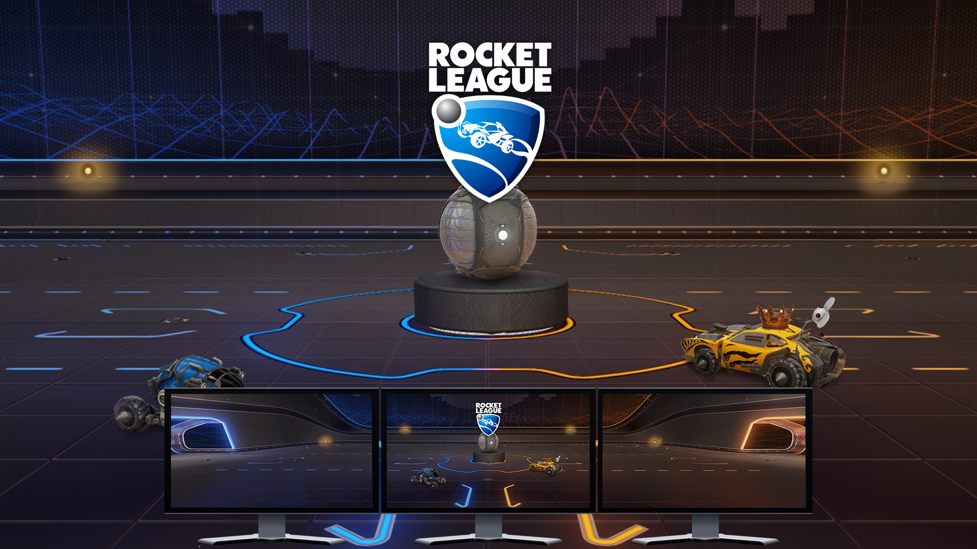 Rocket League Dual Monitor Wallpapers