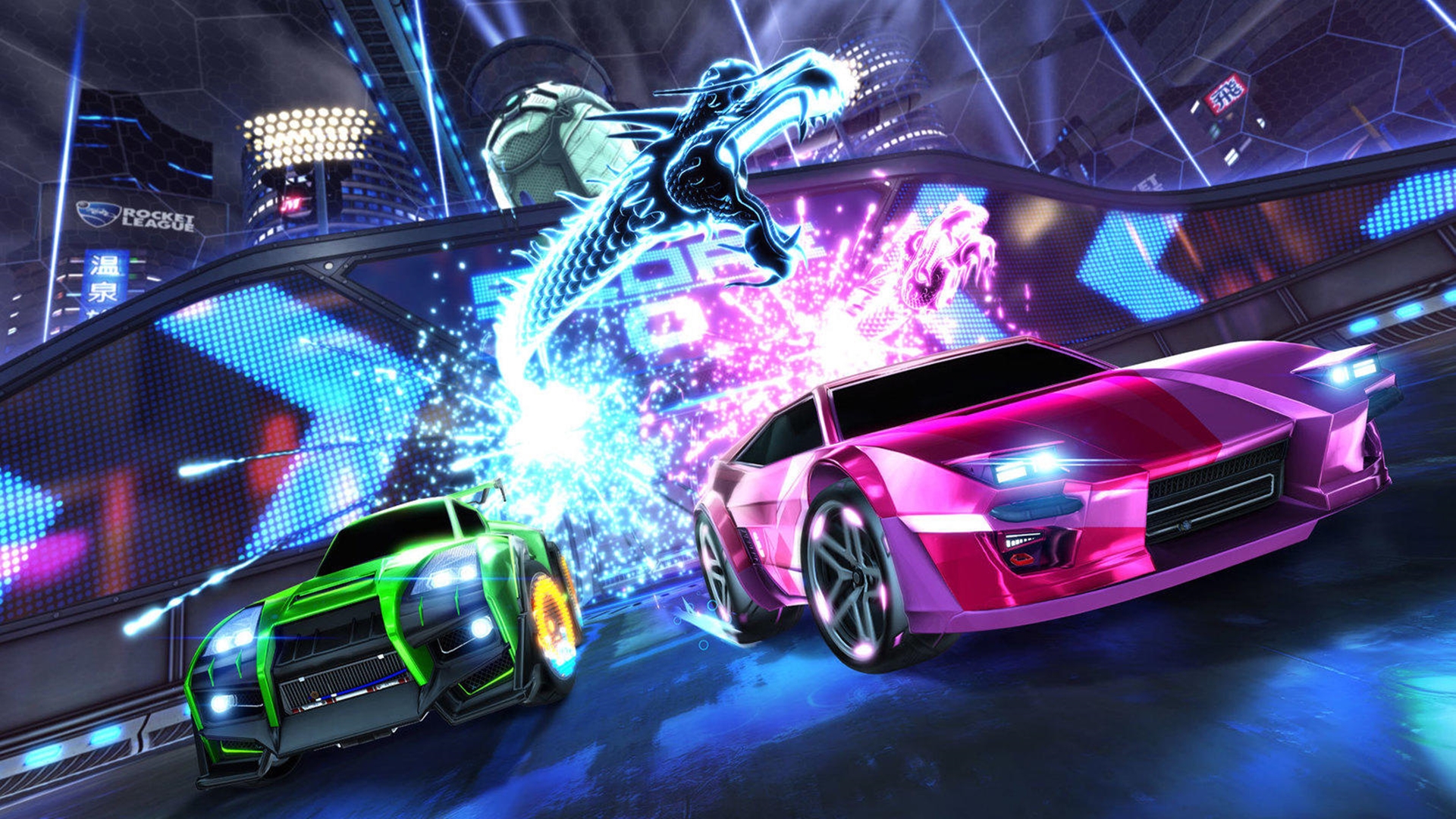 Rocket League Dual Monitor Wallpapers