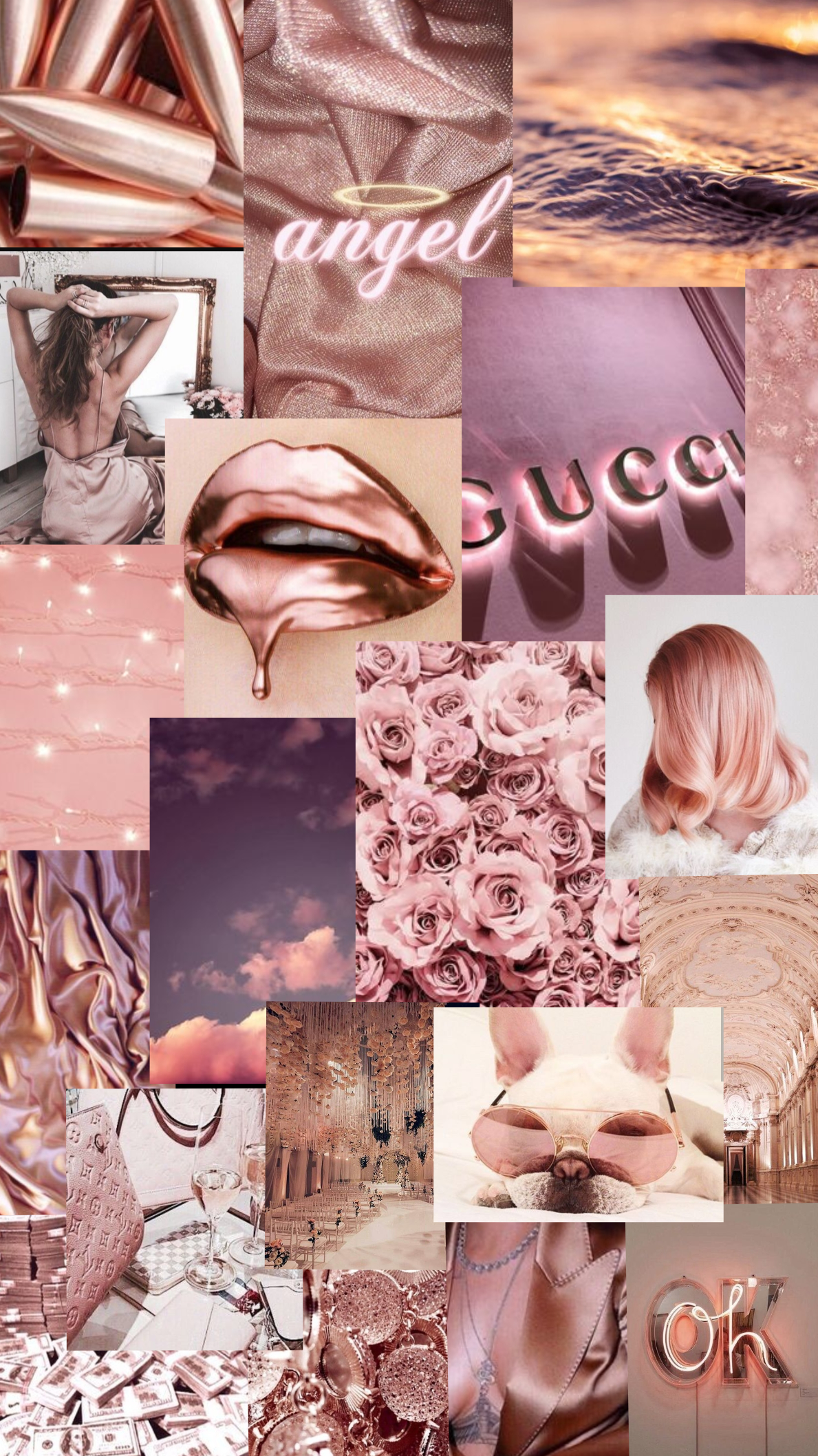 Rose Gold Aesthetic Wallpapers
