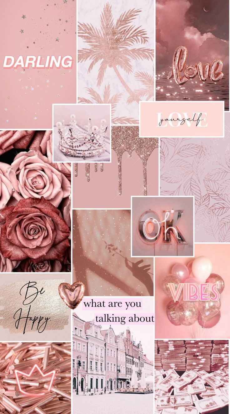 Rose Gold Aesthetic Wallpapers