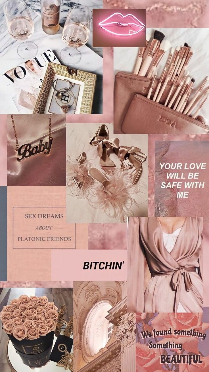 Rose Gold Aesthetic Wallpapers