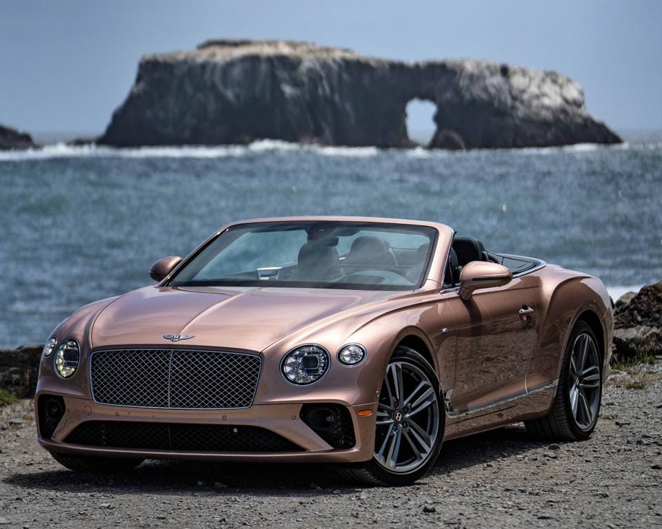 Rose Gold Bentley Wallpapers