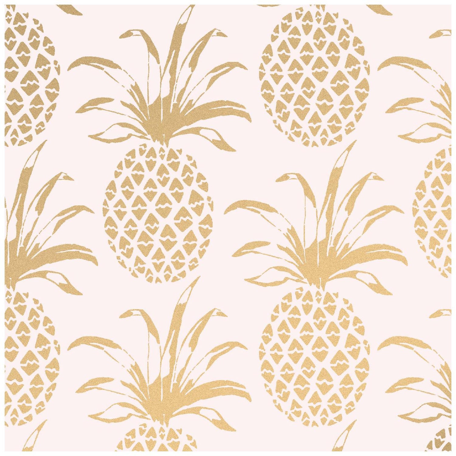 Rose Gold Cute Pineapple Wallpapers