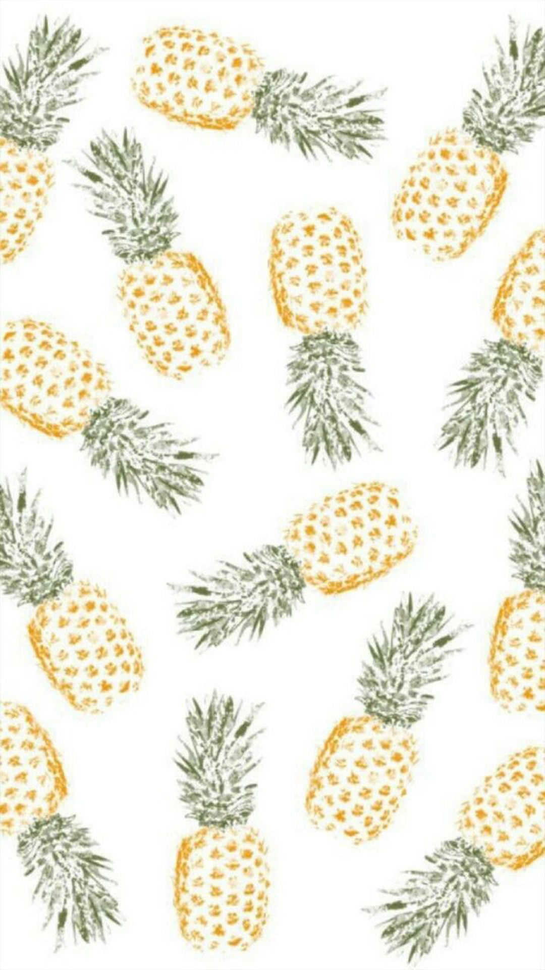 Rose Gold Cute Pineapple Wallpapers