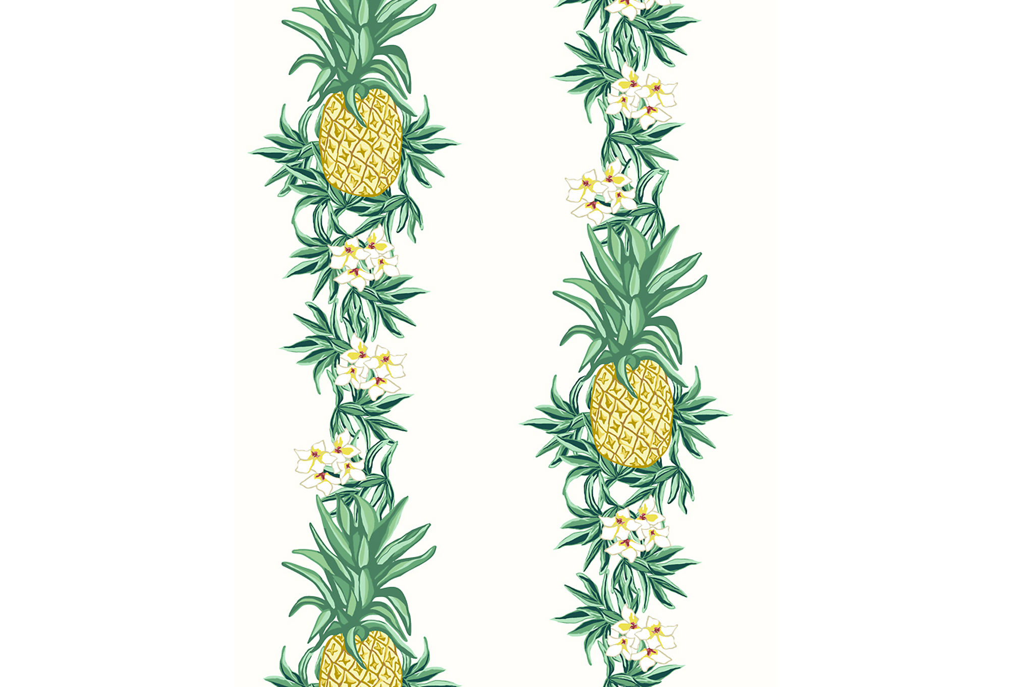 Rose Gold Cute Pineapple Wallpapers