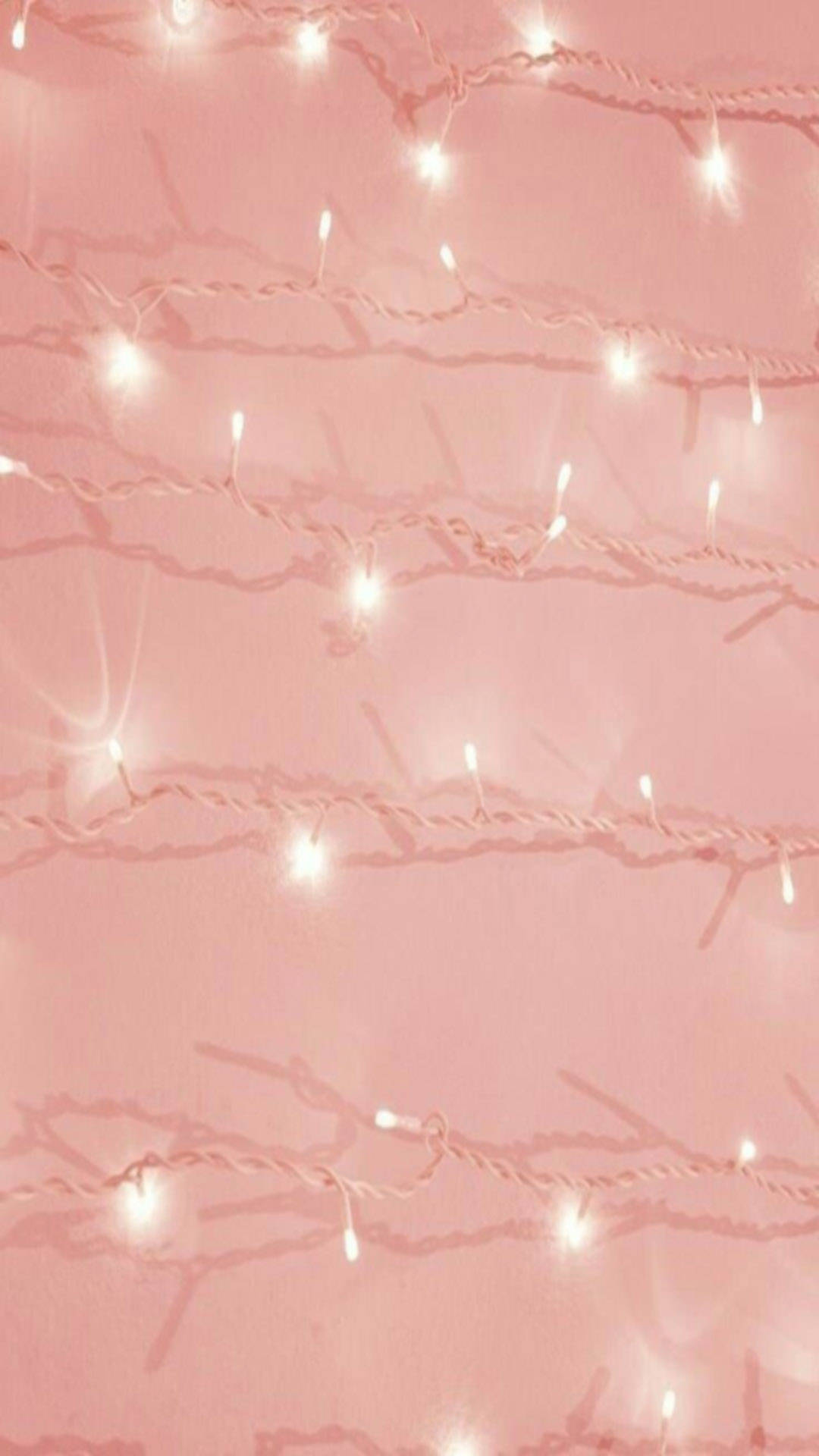 Rose Gold Fairy Lights Wallpapers