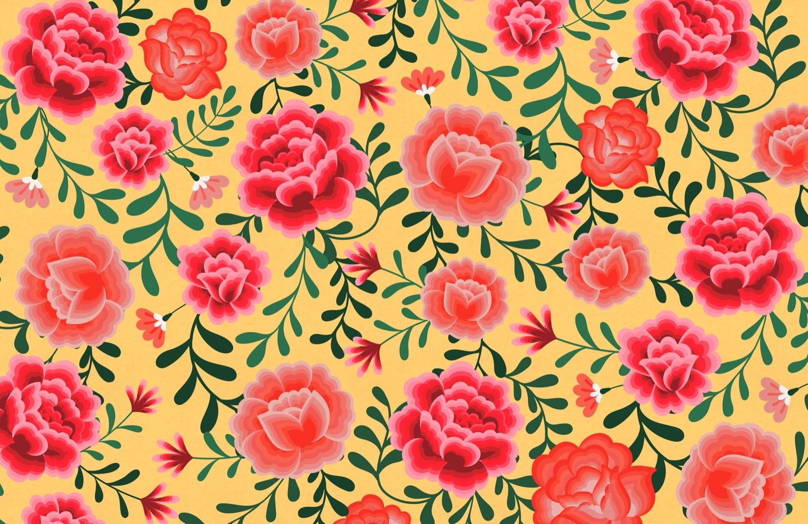 Rose Pattern Wallpapers