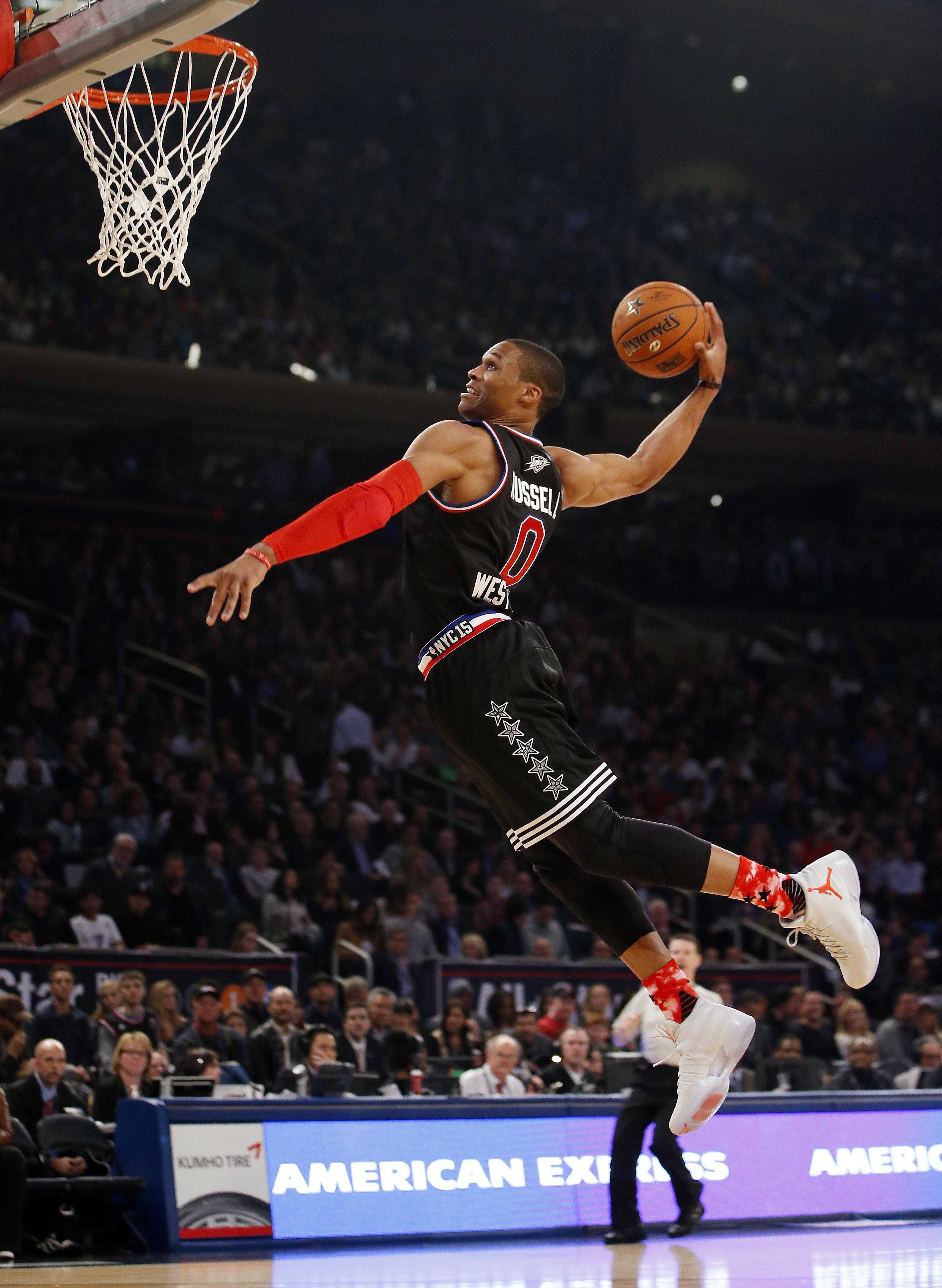 Russell Westbrook Dunking Wallpapers