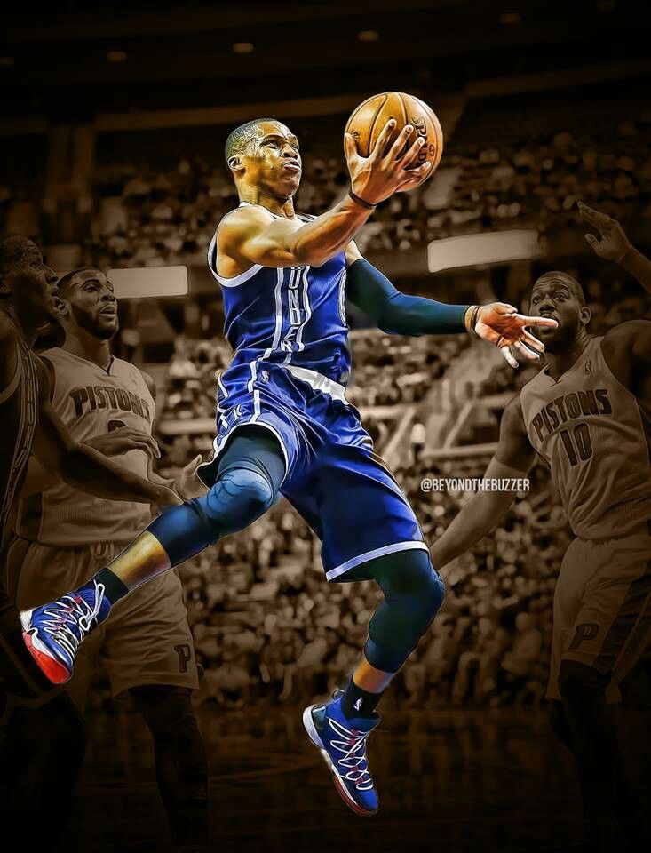 Russell Westbrook Dunking Wallpapers