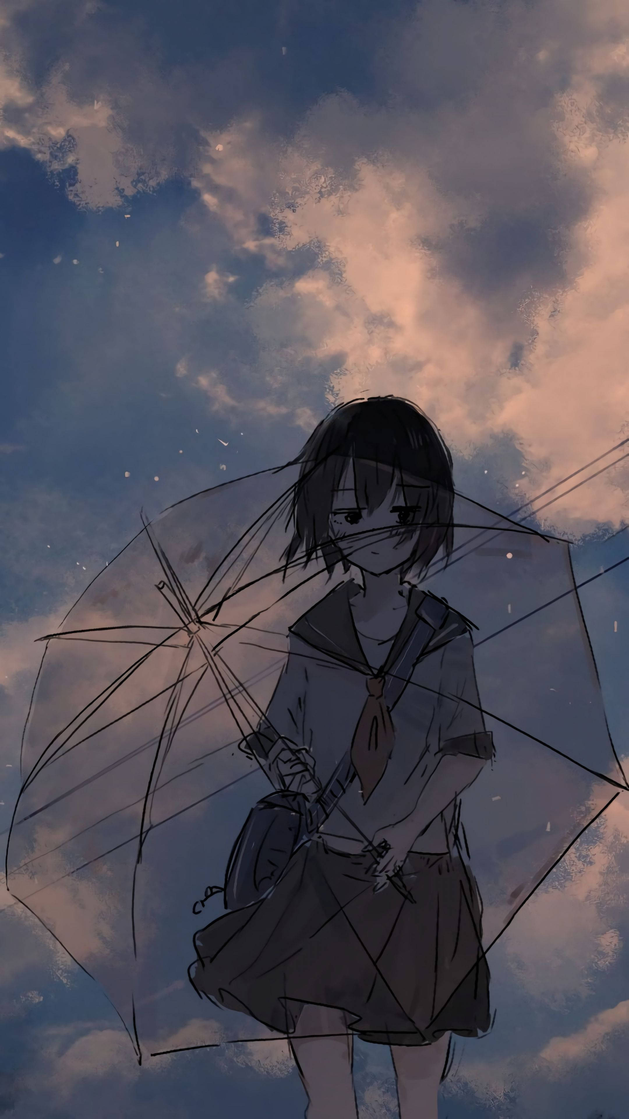Sad Aesthetic Anime Girl Wallpapers