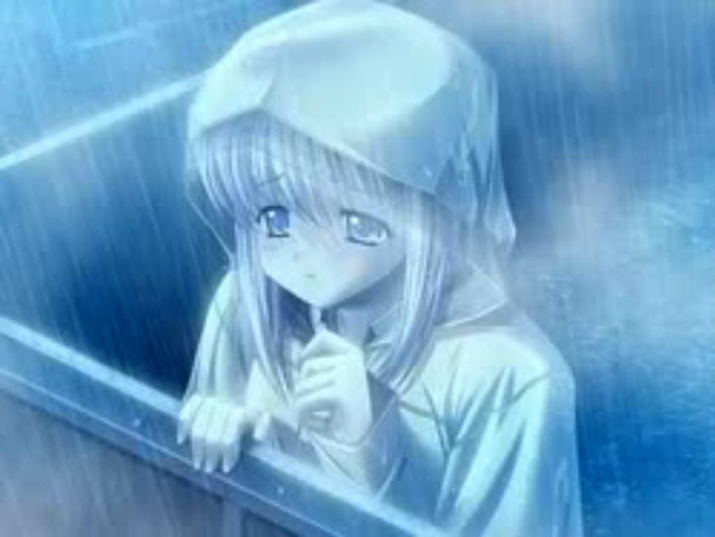 Sad Anime Girl In The Rain Wallpapers