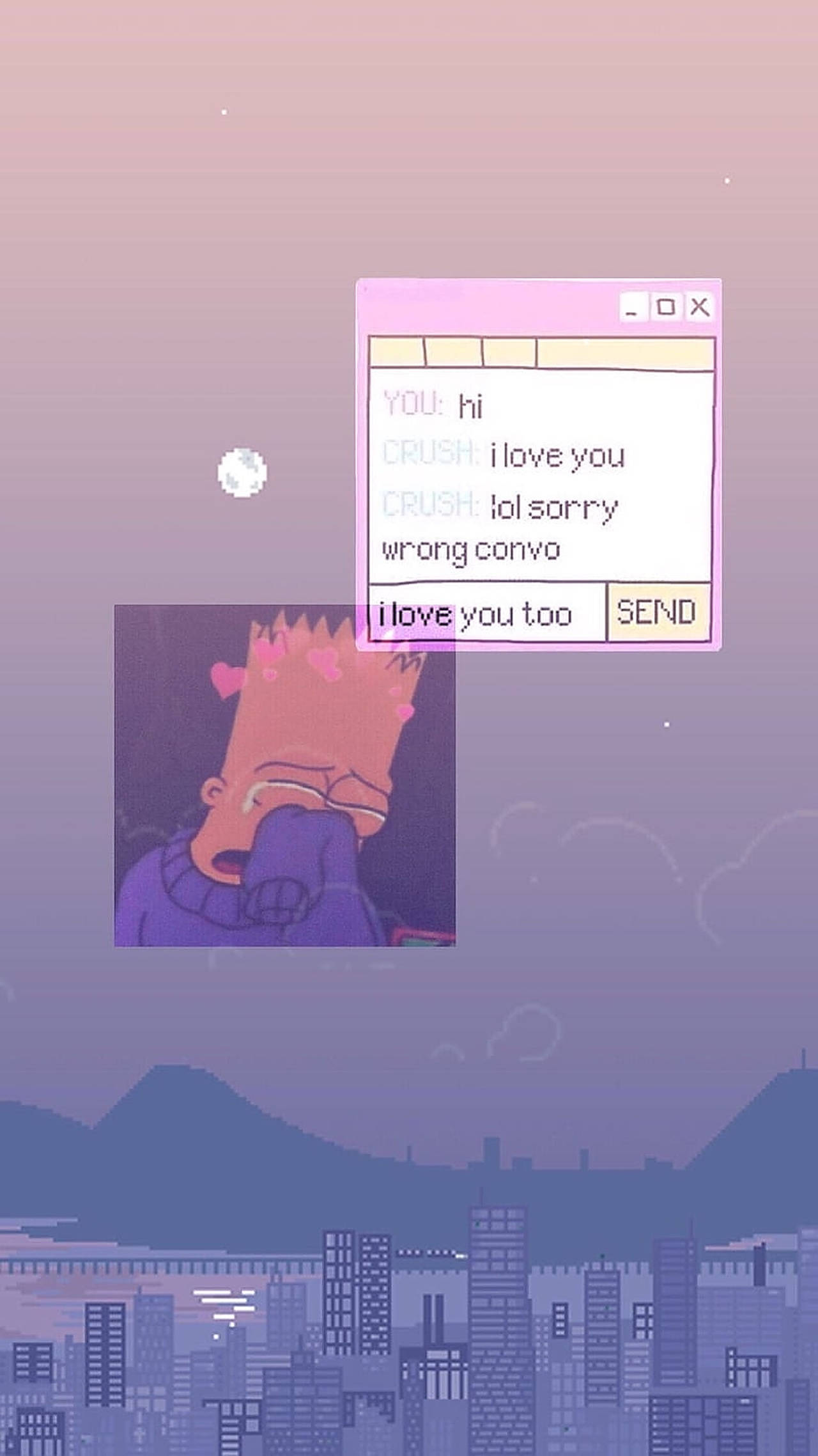 Sad Simpsons Aesthetic Wallpapers