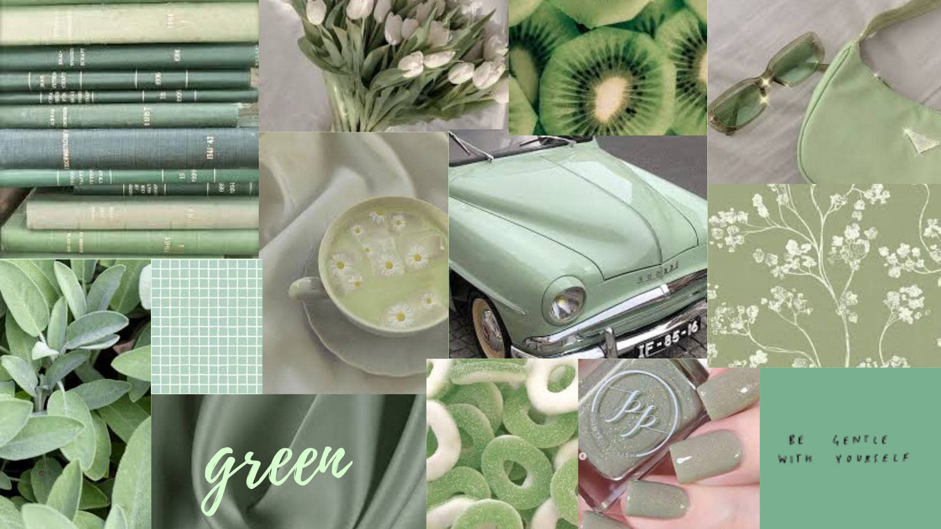 Sage Green Aesthetic Wallpapers