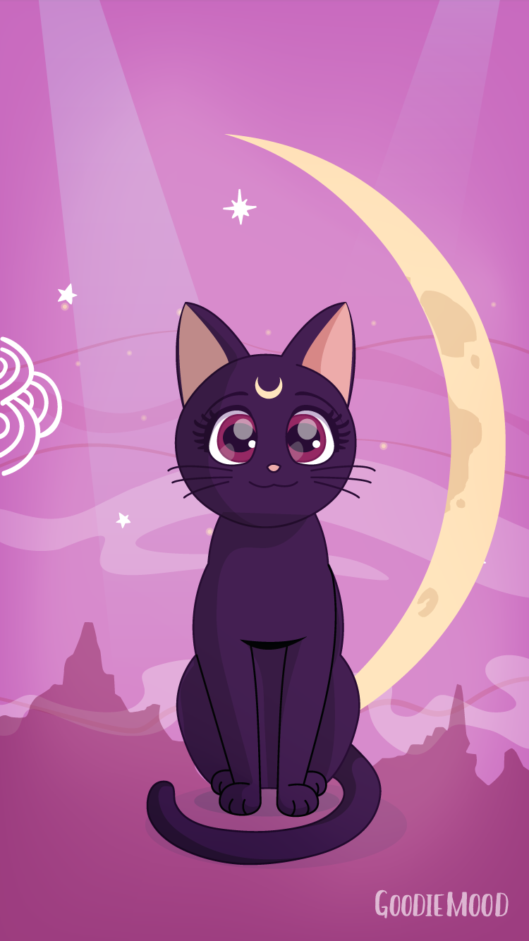 Sailor Moon Cat Wallpapers