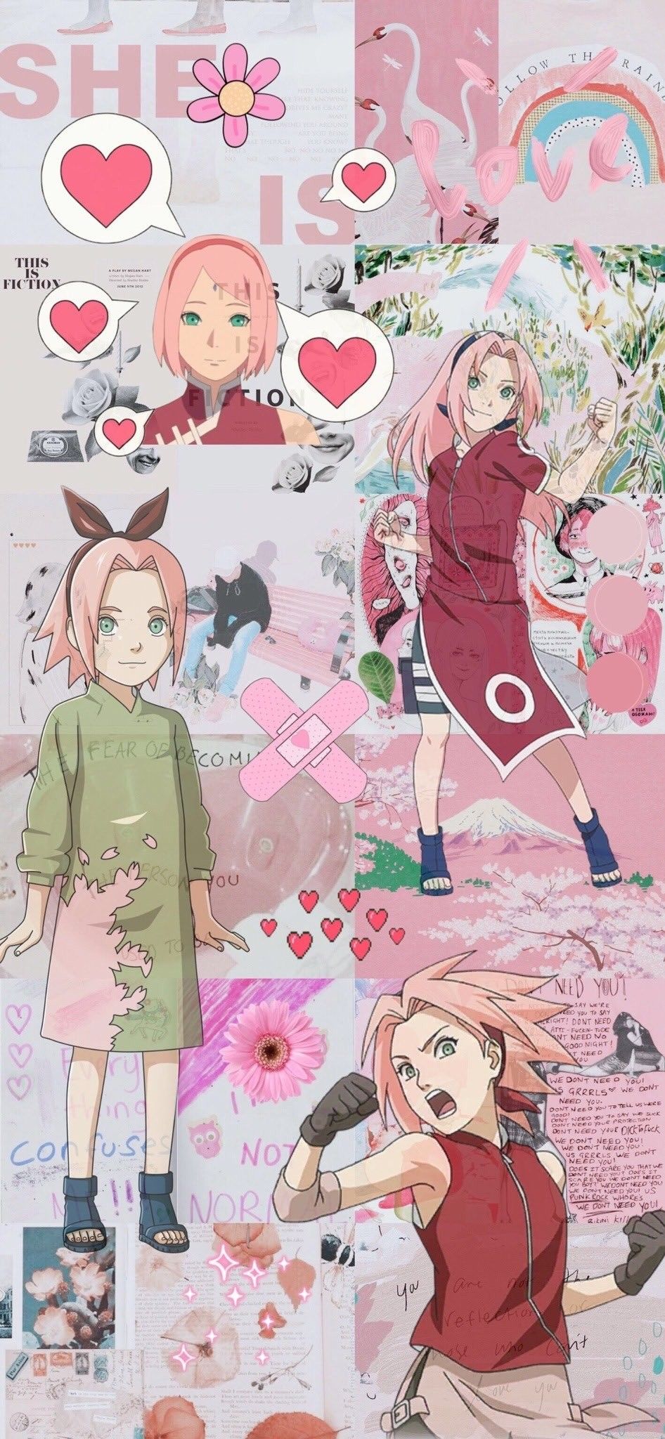 Sakura Haruno Aesthetic Wallpapers