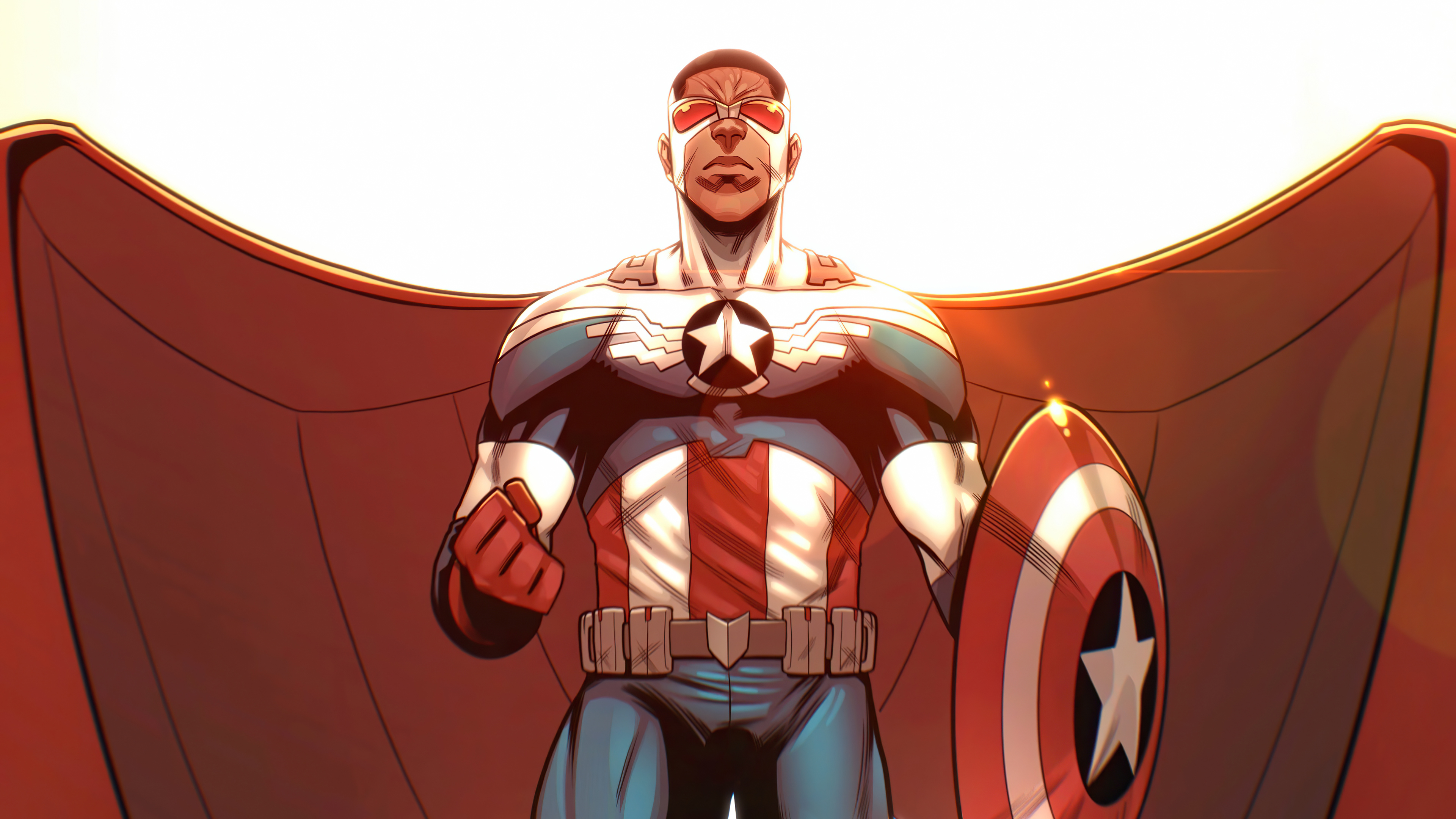 Sam Wilson Captain America Wallpapers